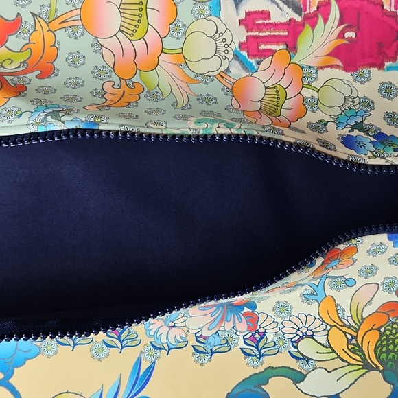 Johnny Was Dreamer One Piece Neoprene Swimsuit Floral Birds Sz XL Womens - Picture 8 of 8